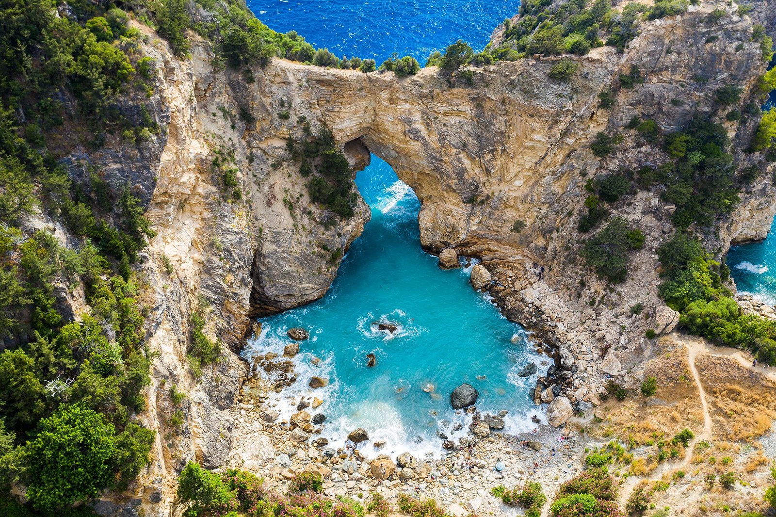 Gazipaşa Delik Deniz (Kral Koyu) Tekne Turu