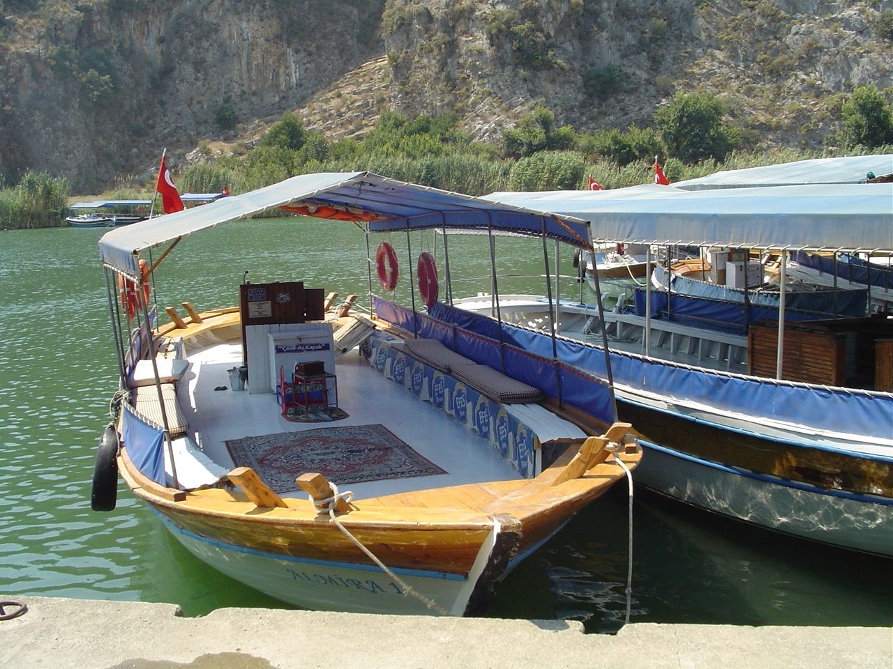 İztuzu Plajı Dolmuş Teknesi — fotoğraf 5